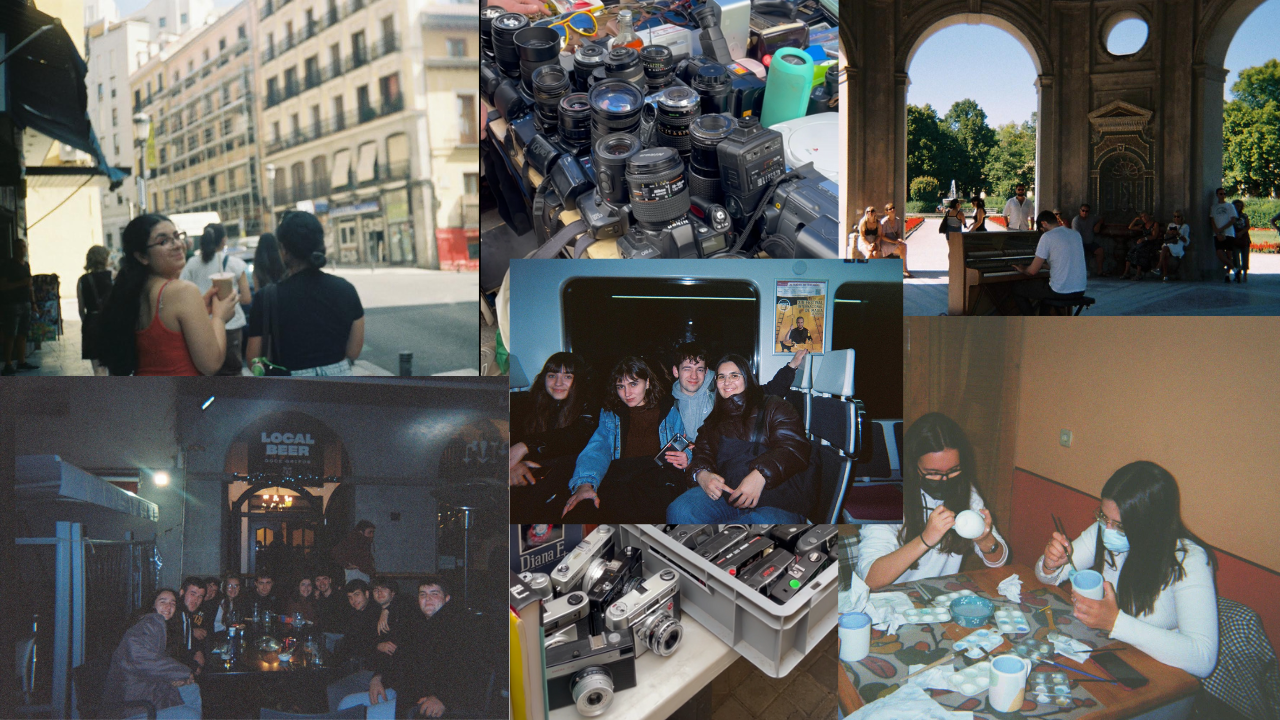 Cámaras, carrete y revelado barato