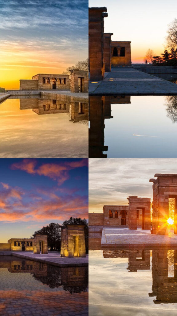 Atardeceres en Templo de Debod
