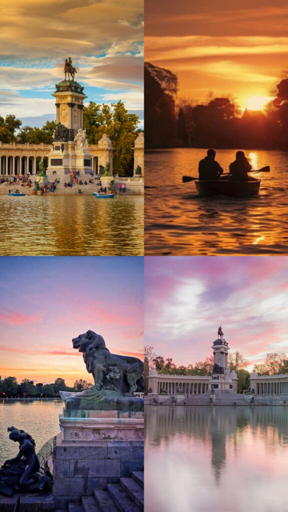 Atardeceres en El Retiro